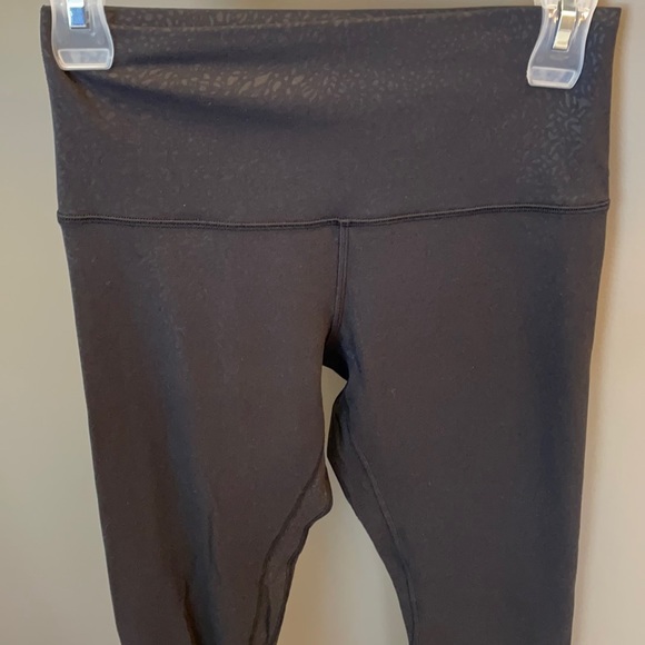 lululemon athletica Pants - Lululemon Align Tight - 28” length. Black emboss.